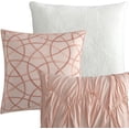 thumbnail image 4 of Lanco Pintuck Embroid 7 Piece Comforter Set Blush, Bed Size California King, 100% Polyester Fill, 4 of 7
