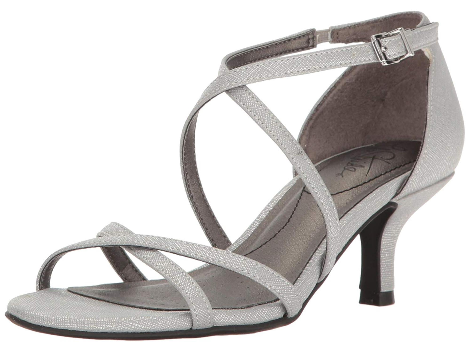 lifestride silver dress shoes