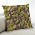 thumbnail image 1 of Ahgly Company Coussin d'Intérieur Nourriture Noix, 18 Pouces par 18 Pouces, 1 of 6