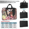 thumbnail image 2 of Gravity Falls Laptop Carrying Case 13 Inch Laptop Bag Computer Protective Case Shoulder Strap Carrying Briefcase Messenger Bag, 2 of 9