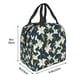 thumbnail image 3 of Easygdp Lilies Flowers Bolsa Térmica Premium - Tela Oxford Impermeable, Gran Capacidad, Bolsillo Frontal, Unisex para Trabajo, Escuela, Actividades al Aire Libre y Picnics, 3 of 8