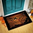 thumbnail image 4 of TIELUTT Halloween Fall Doormat Bath Mat Welcome Door Mats Floor Rug for Kitchen Front Hall Throw Blanket Warm Fuzzy Blanket Neutral Blanket Throw Lap Blankets Cute Rug for Bedroom, 4 of 4