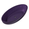 thumbnail image 4 of Anzzi FT-AZ522-RD 67 in. Opal Stone Freestanding Bathtub in Translucent Deep Red, 4 of 4