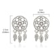 thumbnail image 5 of Pendientes Dreamcatcher Pendientes y para las mujeres Stud Joyería Pendientes Dreamcatcher Chica, 5 of 8
