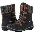 thumbnail image 1 of GLOBALWIN Women's 1841 Black/Brown Winter Snow Boots 11M, 1 of 6