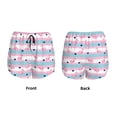 thumbnail image 3 of Salouo Flamingo1 Print Women's 2 in 1 Running Shorts Double-Layer Shorts Athletic Workout Gym Yoga Shorts Running Shorts for Women-X-Large, 3 of 7