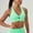 Young leaves green, variant on Women's sports vest, removable chest pad, shock-proof, quick-drying, Yoga, running, fitness, Daily leisure,XXL,Black