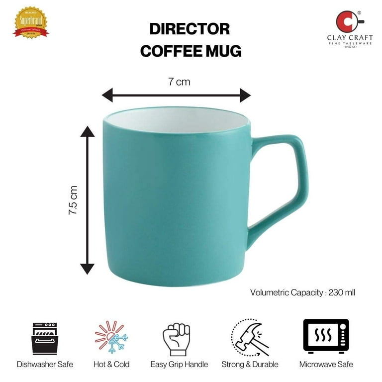 HOWAY Coffee and Tea Warmer and Ceramic Mug Set Model No. CW209-MS