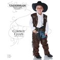 thumbnail image 2 of Disfraz de cowboy chaps Underwraps, marrón grande Underwraps 897164616082, 2 of 2