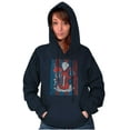 thumbnail image 3 of Official Icee Vintage Polar Bear Logo Hoodie Sweatshirt Women Men Brisco Brands S, 3 of 6
