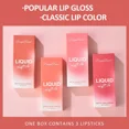 thumbnail image 4 of Korean Lipsticks Set 3pcs Velvet Matte Lip Gloss Set Waterproof Liquid Lipstick Lip Colour Lips Daily Makeup Women, 4 of 5