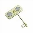 thumbnail image 3 of Fenix Cycles Rectangle Bike Mirror Gold, White Reflectors, 3 of 3