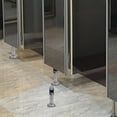 thumbnail image 4 of 4pcs Stainless Steel Toilet Partition Support Feet Cub Partition Hardware Public Restroom Fittings Kickstand Support Foot for Bathroom Partitions, 4 of 9