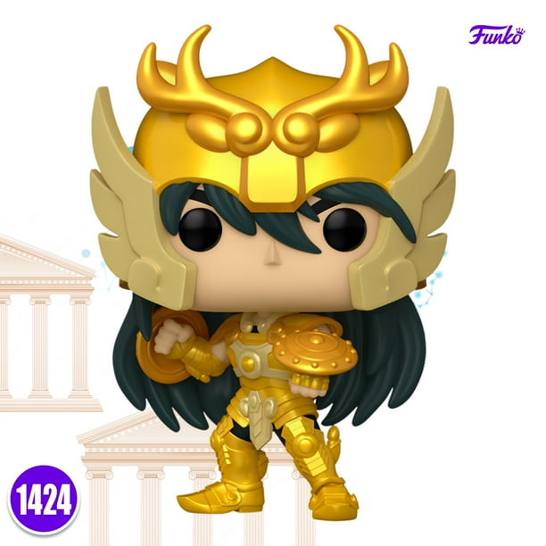 Funko Pop Shiryu Armadura Dorada De Libra 1424 Caballeros Del Zodiaco Anime Original Funko Libra Shiryu Saint Seiya Walmart en linea