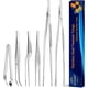 thumbnail image 1 of Pinzas de cocina JETKONG de acero inoxidable de 30 cm y 16 cm, 6 unidades, 1 of 7