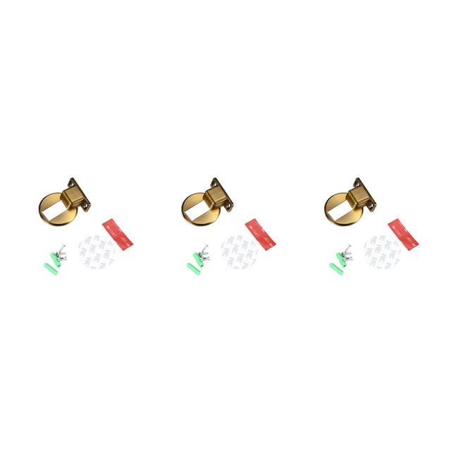 Kenally Tope de puerta componente modificado soporte anticolisión de tamaño pequeño soporte de tope de puerta accesorio de muebles de repuesto Type1 NO1 Kenally CBP491370