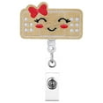 thumbnail image 1 of CREATITOY 1 Pc Felt Embroidered Band-Aid Badge Reel - Nurse ID Clip, Medical Staff Daily Work Accessory, 1 of 1