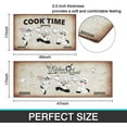 thumbnail image 3 of Fat Chef Kitchen Rugs Sets of 2, Vintage Farmhouse Home Kitchen Rugs and Mats, Washable Non Skid Absorbent Microfiber Kitchen Floor Decor Mat 17"x 47"+17"x 30", 3 of 6