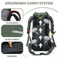 thumbnail image 6 of SHANNA 60L Waterproof Hiking Camping Backpack with Rain Cover Camping Rucksack Lightweight Hunting Rucksack,Green, 6 of 8