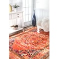 thumbnail image 4 of NuLOOM Vintage Mackenzie Rug Orange, 4 of 7
