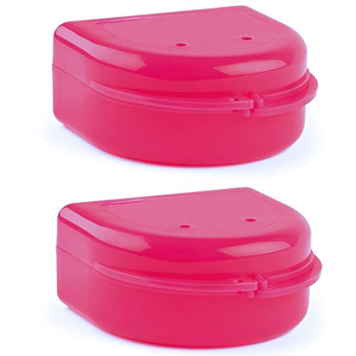 Retainer Case (2 Pack). Made in USA. Retainer Case for Night Guards