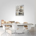 thumbnail image 5 of Farmhouse Christian Canvas Wall Art – God Says You Are Bible Verse Print with Zen Stacked Stones, Inspirational Scripture Framed Decor for Bathroom, Bedroom, Living Room or Office, 5 of 5