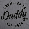 thumbnail image 2 of Mens Promoted to Daddy 2024 2023 2022 2021 2020 T Shirt Fathers Day for New Best Dad Ever Graphic Tees, 2 of 9