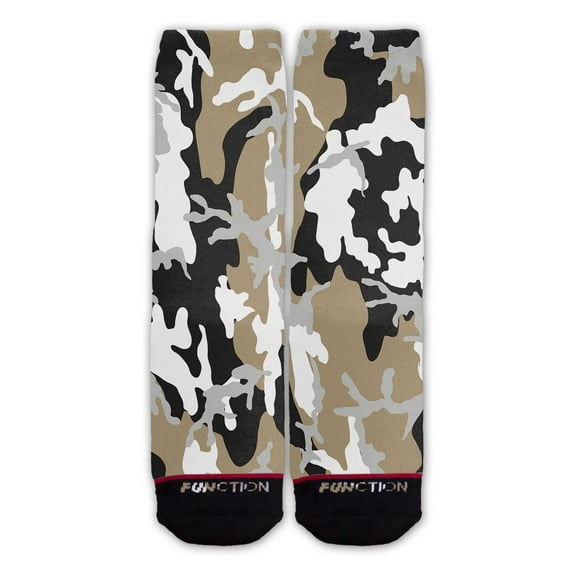 Function - New Orleans Football Team Camo Fashion Socks