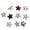 patriotic star Décor à Moins de 5 $ a2, variante sur Vacemry Décorations de la Fête de l'Indépendance, Étoiles Patriotiques à Cinq Branches, Étoiles Multicolores de 8 cm, Ensemble en Vrac de 10 Pcs pour Décoration de Fête Maison Bureau Restaurant Manoir Balcon Mur Fenêtre