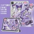 thumbnail image 1 of Sanrio Kawaii Kuromi Hello Kitty Étui de Protection pour IPad Air 5 4 Tablette Pro Mignon Cinnamoroll Graphique Tri-Fold, 1 of 7