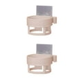 thumbnail image 2 of Shengyu Adhesive Hair Dryer Rack Stand Holder Storage Organizer Bathroom Wall Mounted beige 2Set, 2 of 6