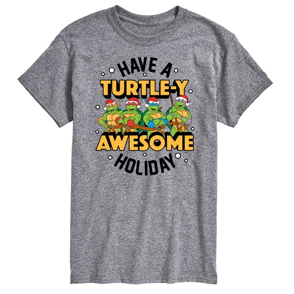 Teenage Muntant Ninja Turtles - Turtley Awesome Group - Men's Short Sleeve Graphic T-Shirt