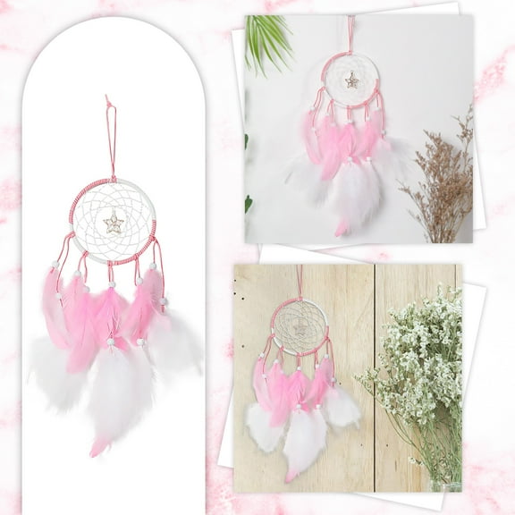 Farmhouse Wreath Dream Catchers Ornament Room Wall Hanging Wall Decoration Creative Gift, Household Pendant