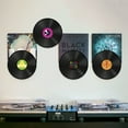 thumbnail image 3 of Haooryx Record Decor Set Fake Retro Vinyl Records Birthday Gift Music Party Supplies, 12 Inch,14Pcs, 3 of 7