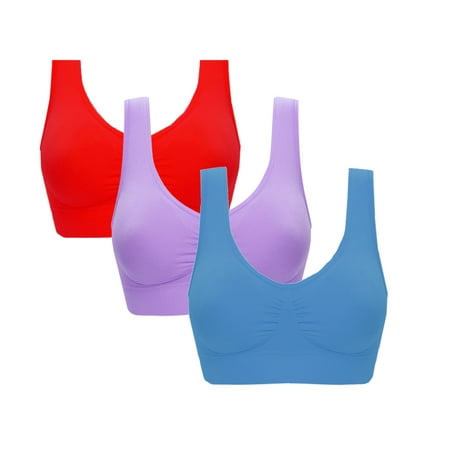 

Double Women Plus Size Strapless Bra Bandeau Tube Removable Padded Top Stretchy Note Please Buy One Size Larger