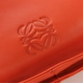 thumbnail image 5 of Pre-Owned LOEWE Shoulder Bag Flamenco Nappa Leather Orange Pink 2WAY Women's (Good), 5 of 11