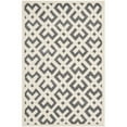thumbnail image 4 of SAFAVIEH Chatham Jackson Geometric Wool Runner Rug, Dark Grey/Ivory, 2'3" x 9', 4 of 10