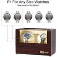 thumbnail image 2 of JQUEEN Watch Winders, Double Watch Winder Box with Quiet Mabuchi Motor, 2 of 5