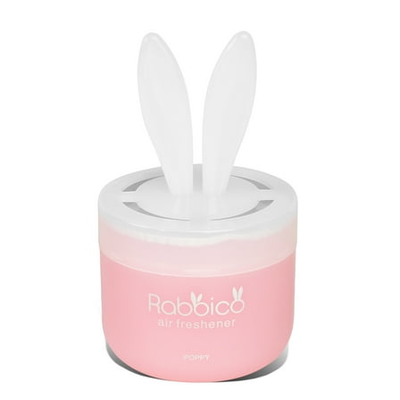 Diax Rabbico White 90g White / Pink Rabbit Ear Gel Can Room / Car Air Freshener with Angel Snow Scent