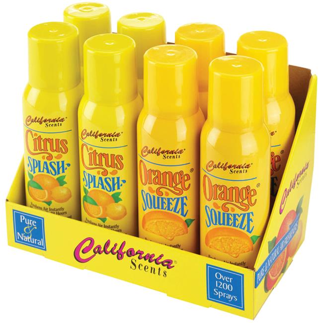 California Scents 2.9 oz Citrus Splash & Orange Scent Air Freshener
