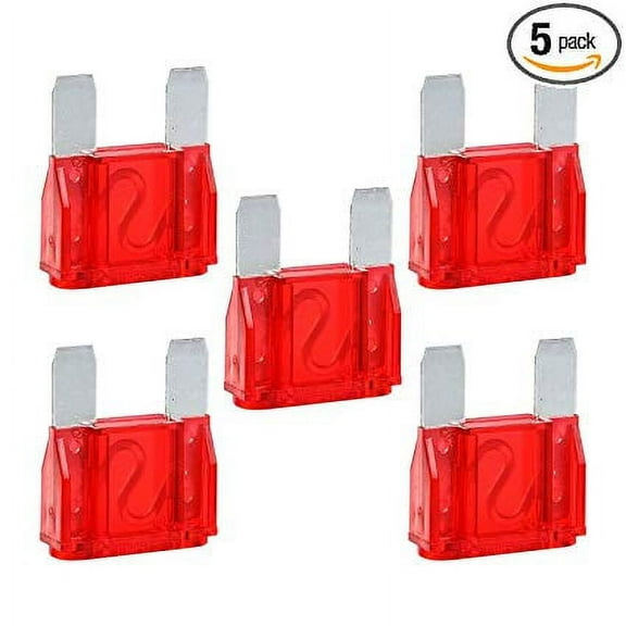 5 Pcs 50 Amp Large Blade Style Maxi Fuse for Car RV Boat Auto (12V only)