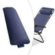 thumbnail image 4 of Cojín suave para la cabeza, almohada extraíble con correa, transpirable, ajustable, cómodo, para salón, Picnics, playa, sillas de cabestrillo, azul marino Macarena Cojín para la cabeza, 4 of 8