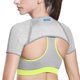 thumbnail image 1 of Double Shoulder Brace Support Compression Basketball Sports Arm Warmers Wrap Protector for Dislocation Arthritis Pain Relief, 1 of 4
