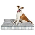 thumbnail image 4 of Vibrant Life Large Deluxe Gusset Pillow Dog Bed, Gray and White Plaid, 42" x 32", 4 of 9