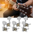 thumbnail image 4 of Guitar Machine Heads, High Durability Stable Structure Guitar Tuning Pegs Keys Easy Installation  For Ukulele 3 Left And 3 Right,2 Left And 4 Right,4 Left And 2 Right,6 Right,6, 4 of 8