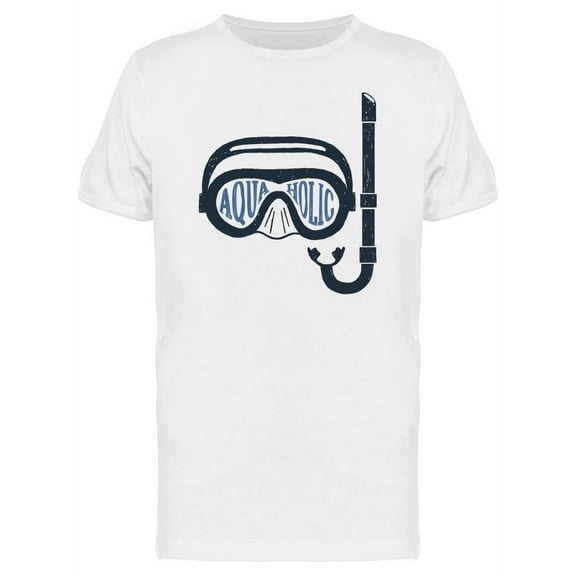 Lettering Aquaholic Tee Men's -Image by Shutterstock