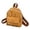 Brown, variant on XINXIAOO Corduroy Velvet Backpack, Simple Solid Color Casual School Bag