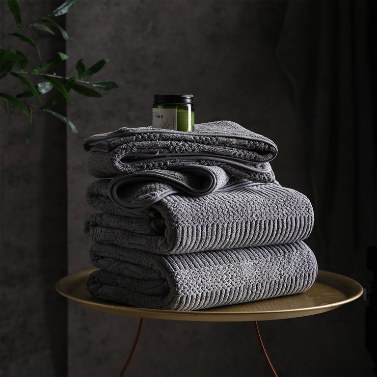 12-Pack Microfiber Hand Towels, Dark Gray, 16x31 Inches photo 3