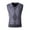 Gray, variant on AnuYalue Mens Thick Argyle Vests Casual Warm V-Neck Knit Vest Fleece Relaxed Fit Fall Winter Sleeveless Sweaters