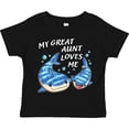thumbnail image 3 of Inktastic My Great Aunt Loves Me- Whale Shark Boys or Girls Toddler T-Shirt, 3 of 5